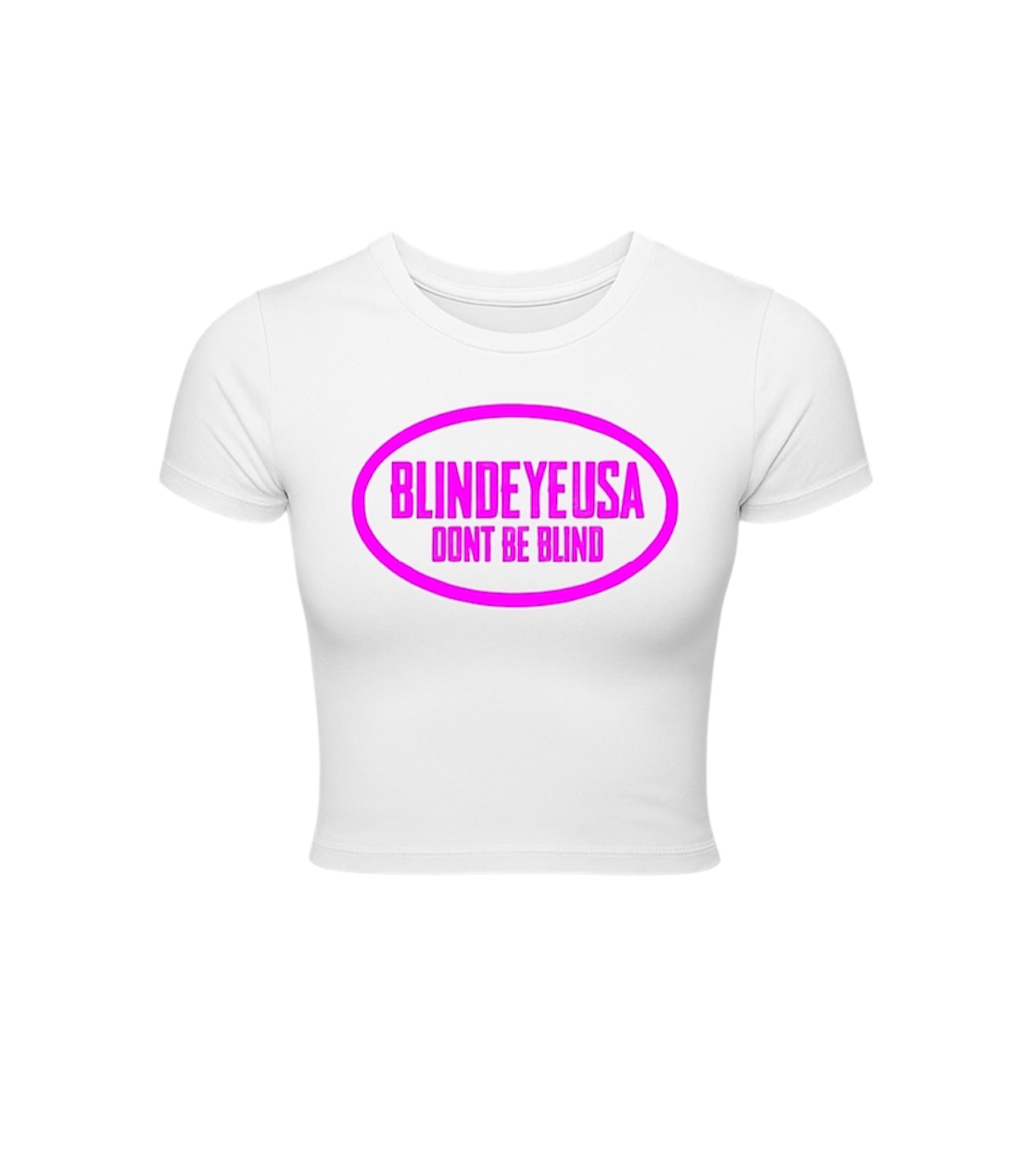 BLINDEYE BODYCON TEE (PINK)