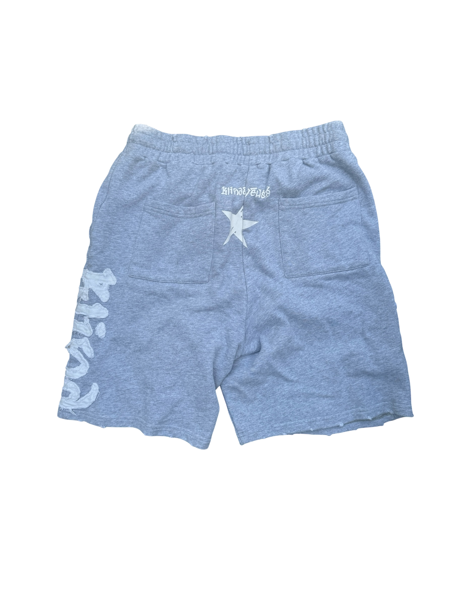 'BLIND' GRIS SHORTS