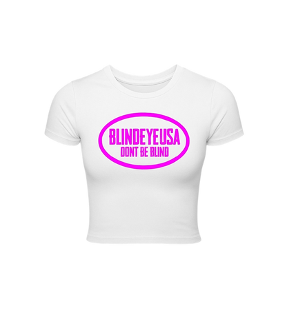 BLINDEYE BODYCON TEE (PINK)